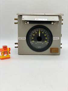 Weston 954 Shaft RPM Gauge and Enclosure for Model 750 Generator, EMD 8404766 (Not Tested)