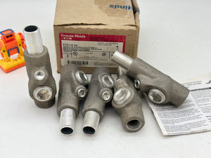 Eaton Crouse-Hinds EYS116-SA Vertical Horiz. Male Female Sealing Fitting 1/2" *Box of (5)* (New)