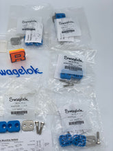 Load image into Gallery viewer, Swagelok 304-S1-PP-6T 3/8” Support Kit, R1SBPT042B, *Lot of (7)* (No Box)