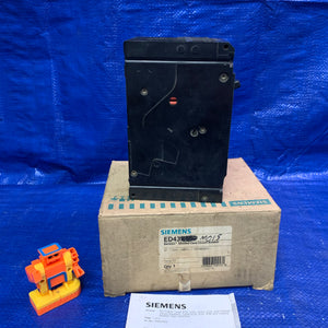 Siemens ED43M015 Sentron Series Molded Case Circuit Breaker, 3Poles, 480V, 15A (Used)