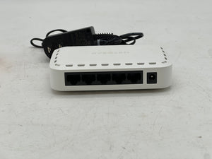 Netgear GS605 V5 ProSafe 5-Port Gigabit Ethernet Switch w/ Pwr Adapter (Used)