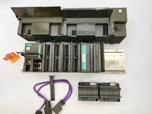 Siemens Assorted PLC Rack Assembly (Not Tested)