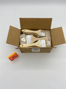 Grainger 1TTX2 2” Utility Paintbrush, *(1) Box of (24) Brushes* (New)