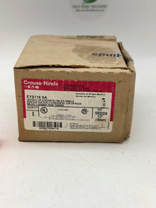 Eaton Crouse-Hinds EYS116-SA Vertical Horiz. Male Female Sealing Fitting 1/2" *Box of (5)* (New)