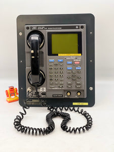 JRC Japan Radio Co. JHS-32B Marine VHF Radiotelephone w/ Handset, Surface Mount Brkt Sm Crack (Used)